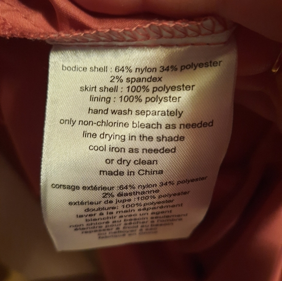 David's Bridal long Bridesmaid Dress - Picture 9 of 9